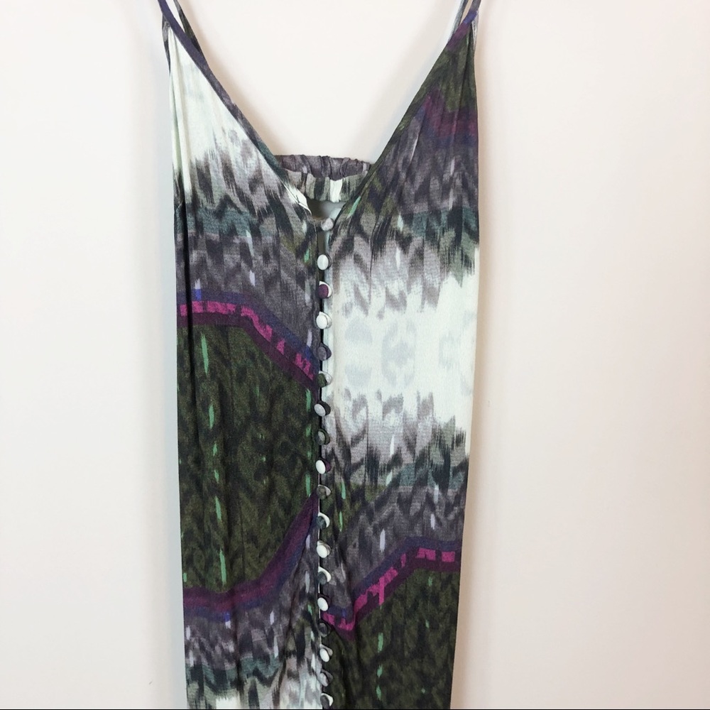 Rare* Flynn Skye Unbutton Me Dress in Green Haze - Picture 3 of 8